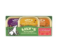 Lily's Kitchen Natural Adult Wet Dog Food Trays Weekend Favourites Mixed Pack 6 x 150g