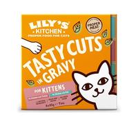 Lily's Kitchen Natural Kitten Wet Cat Food in Gravy - Tasty Cuts Mixed Multipack - Complete Grain-Free Recipes (48 Tins x 85g)
