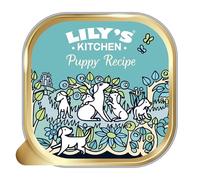 Lily's Kitchen Natural Puppy Dog Food Wet Trays - Puppy Recipe with Turkey & Duck - Complete Meal Recipes (12 Trays x 150g)