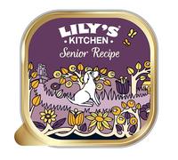 Lily's Kitchen Natural Senior Dog Food Wet Trays - Senior Recipe with Chicken - Complete Meal Recipes (12 Trays x 150g)