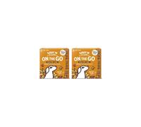 Lily's Kitchen On The Go Bar Mealtime Bar for Dogs - Natural Treat, Grain Free Treat - Chicken with Coconut & Tumeric (3 x 40g) (Pack of 2)