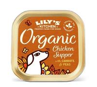 Lily's Kitchen Organic Chicken Supper Adult Wet Dog Food - 11 x 150g