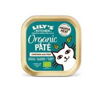 Lilys Kitchen Organic Fish Pate for Cats 85g