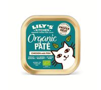 Lily's Kitchen Organic Paté Chicken with Fish - Saver Pack: 38 x 85g