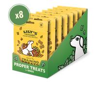 Lily's Kitchen Organic Training Treats with Cheese & Apple (8 x 80g)