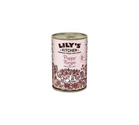 Lily's Kitchen Puppy Turkey & Duck Complete Wet Dog Food, 400 g - Grain-Free, Gentle Digestion, 8 Weeks to 1 Year, EU Made DTP17