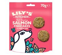 Lily's Kitchen Reel Tempting Salmon Fishcakes with White Fish - Saver Pack: 8 x 70g
