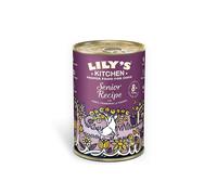 Lily's Kitchen Made with Natural Ingredients Wet Dog Food Tin Senior Recipe with Turkey 6 x 400g