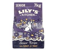 Lily's Kitchen Senior Recipe Turkey & Trout - Natural Grain Free Complete Dry Dog Food (7kg)