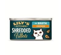 Lily's Kitchen Shredded Fillets in Broth Chicken - 24 x 70g