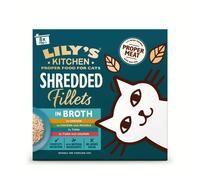 Lily's Kitchen Shredded Fillets in Broth Multipack for Cats - 8 x 70g