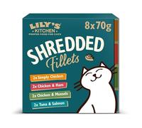 Lily's Kitchen Shredded Fillets Multipack for Cats (32 x 70g)