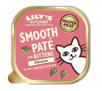 Lily's Kitchen Smooth Chicken Paté Complete Nutrition Kitten Food 19 x