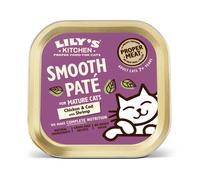 Lily's Kitchen Smooth Paté Chicken with Cod Mature Wet Cat Food - 19 x 85g