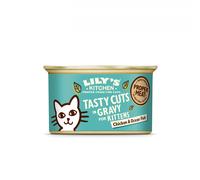 Lily's Kitchen Natural Kitten Wet Cat Food in Gravy - Chicken & Ocean Fish Tasty Cuts - Complete Grain-Free Recipes (24 Tins x 85g)