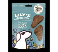 Lily's Kitchen The Mighty Duck Mini Jerky Dog Treats - Size: 70g - Treats for Dogs