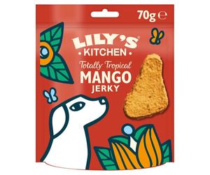Lily's Kitchen Totally Tropical Mango Jerky 70g (Pack of 8)
