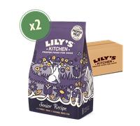 Lily's Kitchen Turkey & Trout Dry Food for Senior Dogs (2 x 7kg)