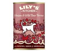 Lily's Kitchen Venison & Wild Boar Terrine - Complete Adult Wet Dog Food (6 x 400g)