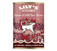 Lily's Kitchen Venison & Wild Boar Terrine - Complete Adult Wet Dog Food (6 x 400g)