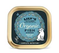 Lily's Kitchen Organic Fish Dinner for Cats - 19 x 85g