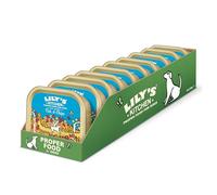 Lily's Kitchen Wet Dog Food - Pub Lunch Fish and Chips with Fish, Chicken and Potatoes,10 x 150g Trays. Complete Nutrition, with Natural Ingredients for Adult Dogs