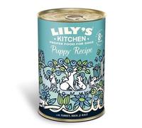 Lily's Kitchen Wet Dog Tin Puppy Recipe Turkey & Duck 400g (Pack of 6)