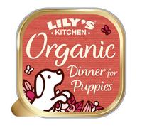 Lily's Kitchen Wet Dog Tray Organic Dinner Puppies 150G X 11