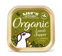Lily's Kitchen Wet Dog Tray Organic Lamb Supper 150G (Pack Of 11)