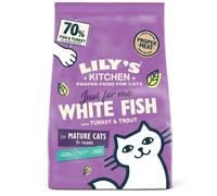 Lily's Kitchen White Fish with Turkey & Trout Senior Dry Cat Food | Cats