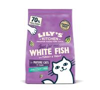 Lily's Kitchen White Fish with Turkey & Trout Senior Dry Food (800g)