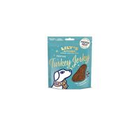 Lily's Kitchen with Natural Ingredients Adult Dog Treats Packet Festive Turkey Jerky Grain-Free Recipe 8x70g