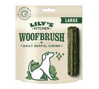 Lily's Kitchen Woofbrush Dental Chew - Natural Dental Sticks for Large Dogs (4 Packs of 7 Chews)