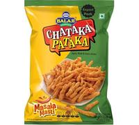 Lily's Present Balaji Chataka Pataka Spicy Rice and Corn Sticks, Masala Masti and Flamin' Hot, Export Pack (1, Balaji-Masala MAsti)