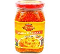 Lily's Present Rishta Assorted Indian Pickles, Carrot, Chana Methi, Masala Gunda, Amra Haldar, Amra Halder in Brine, Ginger, Garlic in Brine, Mixed Pickle (Amba Halder Pickle)