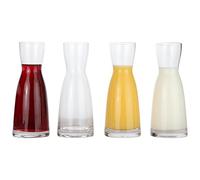 LilysHome Individual Wine Decanters, Set of 4 Mini Wine Carafe.