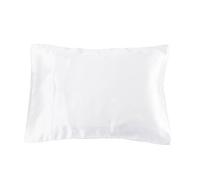 LilySilk 100% Silk Pillowcase Travel Toddler Baby Size, White, 12 x 16