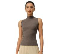 LilySilk Women's 100% Merino Wool Vest Ladies Machine Washable Seamless Sleeveless Top with Semi-high Neckline and Slim Fit