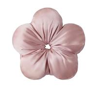 LILYSILK Womens 100% Silk Big Hair Scrunchies with Pure Silk Filled Ladies Giant Oversize Ponytail Holder Flower Shape Elastic Hair Tie Band Large Jumbo XL Hair Bobble for Hair Care(Rosy Pink)