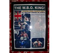 Lilywhite Multimedia Anthony Joshua beats Joseph Parker - Boxing - 2018 - framed print
