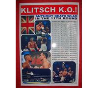 Lilywhite Multimedia Anthony Joshua beats Wladimir Klitschko - Boxing - 2017 - souvenir print