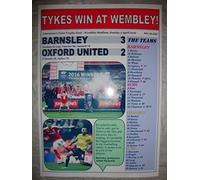 Lilywhite Multimedia Barnsley 3 Oxford United 2-2016 Johnstone's Paint Trophy final - souvenir print