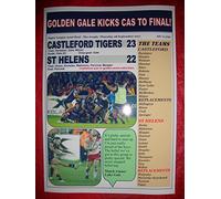 Lilywhite Multimedia Castleford Tigers 23 St Helens 22-2017 Super League semi-final - souvenir print