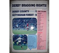 Lilywhite Multimedia Derby County 1 Nottingham Forest 0 - 2016 - souvenir print