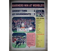 Lilywhite Multimedia Grimsby Town 2 AFC Bournemouth 1-1998 AWS final - souvenir print