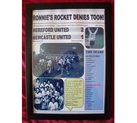 Lilywhite Multimedia Hereford United 2 Newcastle United 1 - 1972 FA Cup - framed print
