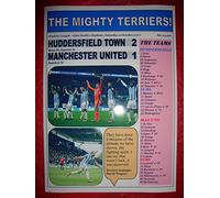 Lilywhite Multimedia Huddersfield Town 2 Manchester United 1-2017 - souvenir print
