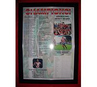 Lilywhite Multimedia Lincoln City National League champions 2017 - framed print