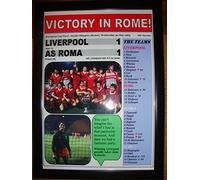 Lilywhite Multimedia Liverpool 1 AS Roma 1-1984 European Cup final - framed print