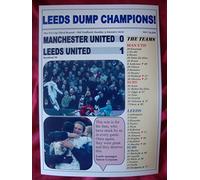Lilywhite Multimedia Manchester United 0 Leeds United 1 - 2010 FA Cup - souvenir print